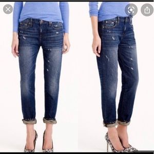 J.Crew Broken In Boyfriend Jeans